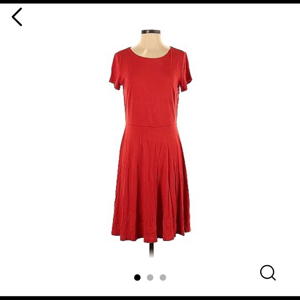 LOFT Orange Sundress